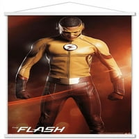 Comics TV - The Flash - Kid Flash Wall Poster с дървена магнитна рамка, 22.375 34