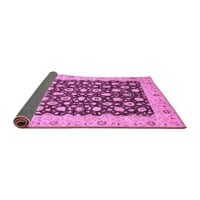 Ahgly Company вътрешен правоъгълник Ориентал лилаво традиционни килими, 2 '4'
