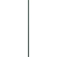 Екена Милуърк 3 4 в 80 х Средноамерикански винил, стандартен размер Уилямсбърг двоен панел щори, у инсталация затвора-Лок & съвпадение винтове, - горско зелено