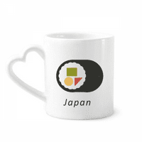 Традиционен японски местен маки суши чаша кафе Cerac Cerac Drinkware Glass Heart Cup