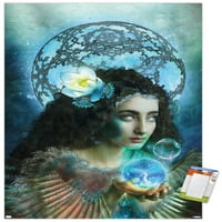 Jena Dellagrottaglia: Cosmic Zodiac - Aquarius Sall Poster, 14.725 22.375