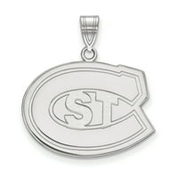 Sterling Silver St. Cloud State голям 'STC' висулка