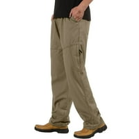 Мортило мъжки работни панталони спокойно прилягане, ежедневен памук плюс размер джоб