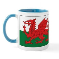 Кафепрес-Уелс флаг чаша-Оз керамична чаша-новост чаша кафе чай