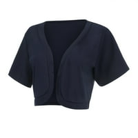 Pedort Womens Plus Size Cardigan Lightweight Soft Knit Crewneck Cardigan Sweater Navy, L