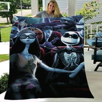 Супер мек фланелен одеяло 3D печат леко топло одеяло универсално през целия сезон 39 x59