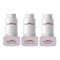 Докоснете Basecoat Plus Clearcoat Plus Primer Spray Paint Kit, съвместим с Pumice Metallic Town Car Lincoln