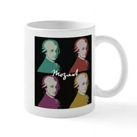 Cafepress - Mozartsquares Mug - Oz Ceramic Mug - чаша за новост за кафе
