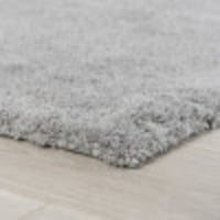 Шаг площ килим дебели твърди сребърни вътрешен Правоъгълник лесен за почистване