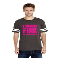 MMF - Мъжки футболни тениски за фланелка, до размер 3XL - нося розово за баба
