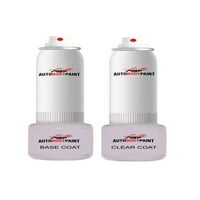 Докоснете Basecoat Plus Clearcoat Spray Paint Kit, съвместим с бърз сребърен метален джип от компас