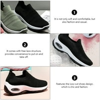 Чифт спортни обувки въздушна възглавница обувки за бягане фитнес безплатно-дантела Ежедневни обувки