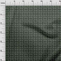 OneOone Viscose Jersey Fabric Waves Abstract Sashiko Print Fabric от двор широк