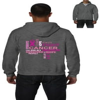 Arti - Мъжки суичър Пълнозземния пуловер - Борба с рака на гърдата