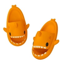Unise Shark Slides Slippers Сладки антиплъзгащи сандал анимационен акула лятна сандали душ плаж забавни двойки чехли за мъже жени