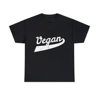 Веган унизирана графична тениска