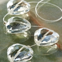 Пакет: кристално сърце стъклени мъниста, от топчета кацане