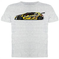 Тениска с жълти състезателни автомобили мъже-изображения от Shutterstock, мъжки хх-голям