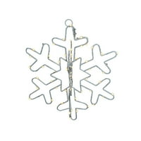 Празненства тържества micb-bohsn-wwta LED висящ декор Снежинка, 12