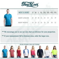 Shop4ever мъжки справяне с рак на гърдата Графична тениска с тениска средно спортни сиви