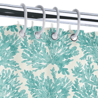 Прост синьо океан водоустойчив аниме душ завеса за баня душове завеси комплект баня вана декор