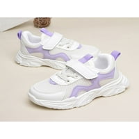 Wootbling Children Athletic Shoes Мрежеви маратонки Дишащи обувки за бягане джогинг Треньори на открито спорт Comfort Purple 8c