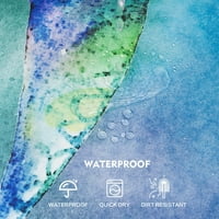 Градиентно мраморно мастило текстура душ завеса водоустойчив цветна абстрактна геометрия баня завеса за баня декор завеса с куки